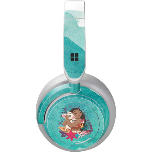 Disney Princess Moana with Pua and Heihei Surface Headphones Skin